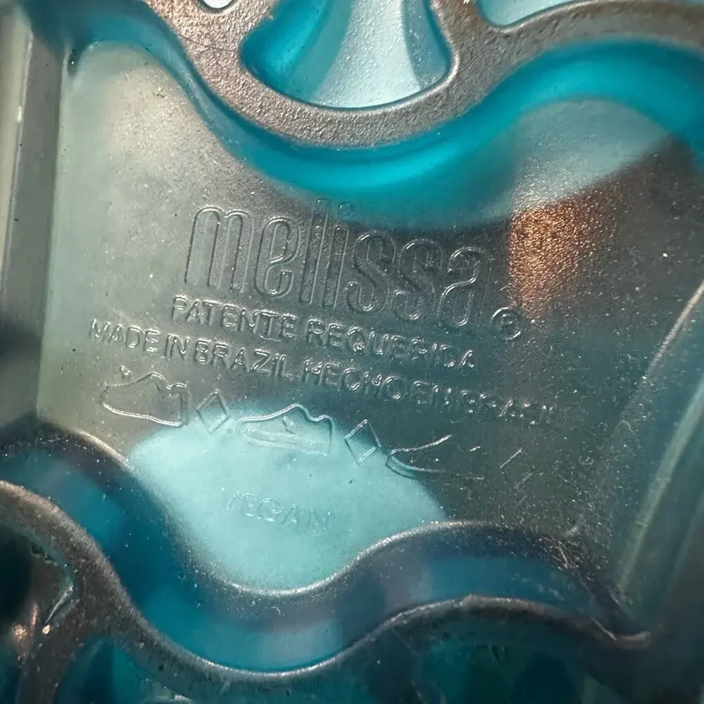 Melissa Blue Jelly Sandals